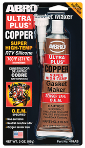 Abro Ultra Plus® Copper RTV Silicone Gasket Maker